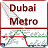 迪拜地铁地图