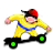 速滑運動員