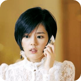 短發(fā)美女