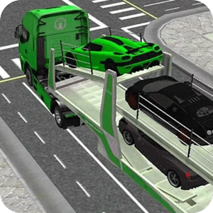 汽車轉(zhuǎn)運(yùn)卡車駕駛