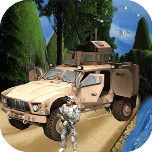 越野軍吉普車賽車 3D