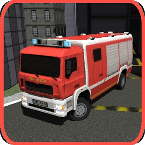 3D消防員停車
