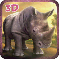 3D愤怒的犀牛模拟游戏