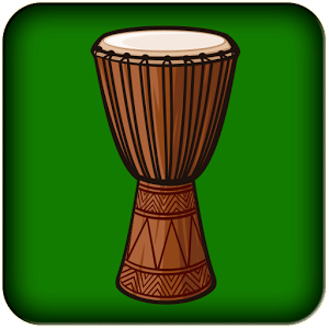 玩非洲鼓