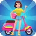 女孩自行車