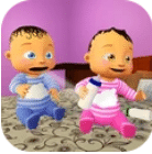 雙胞胎嬰兒