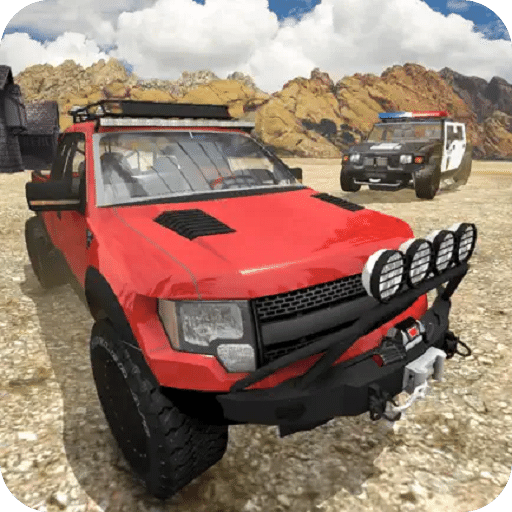 4×4越野駕駛模擬器山驅(qū)動(dòng)器3D